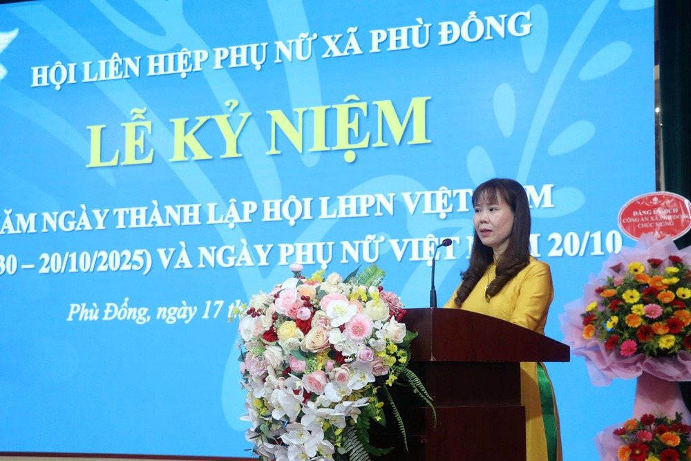 Hội Phụ nữ xã Phù Đổng xứng đáng là địa chỉ tin cậy của chị em phụ nữ - ảnh 3