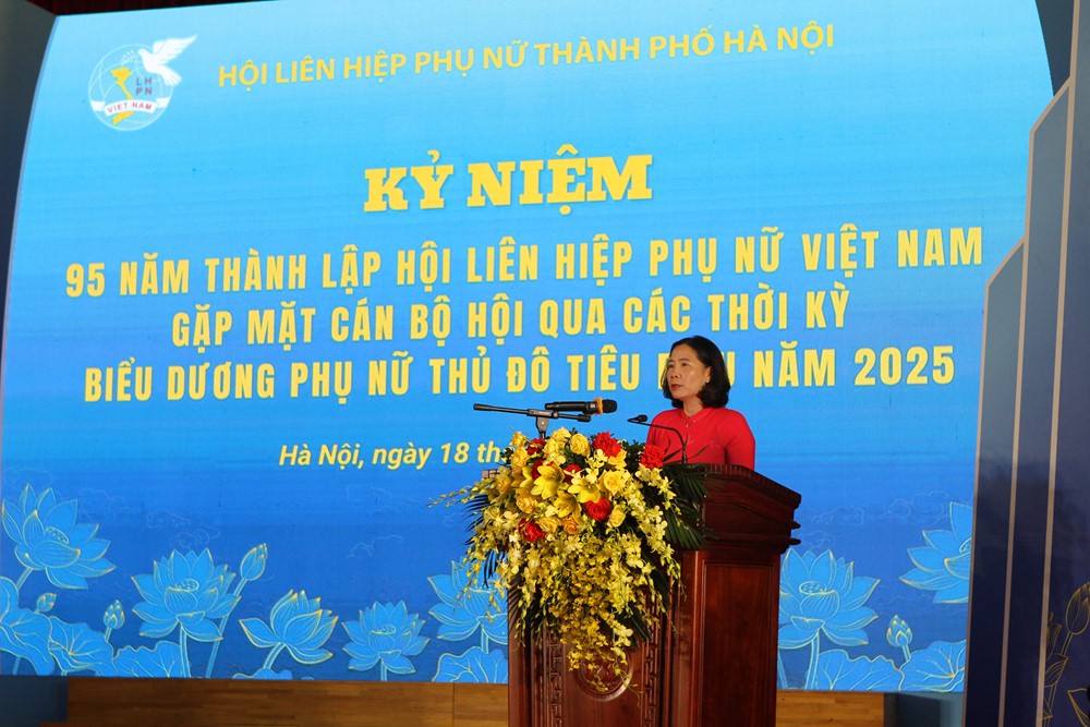 Phụ nữ Thủ đô tự hào với những dấu ấn lịch sử trong 95 năm qua  - ảnh 4