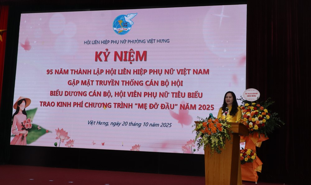 Hội LHPN phường Việt Hưng xây dựng tổ chức Hội vững mạnh toàn diện - ảnh 3