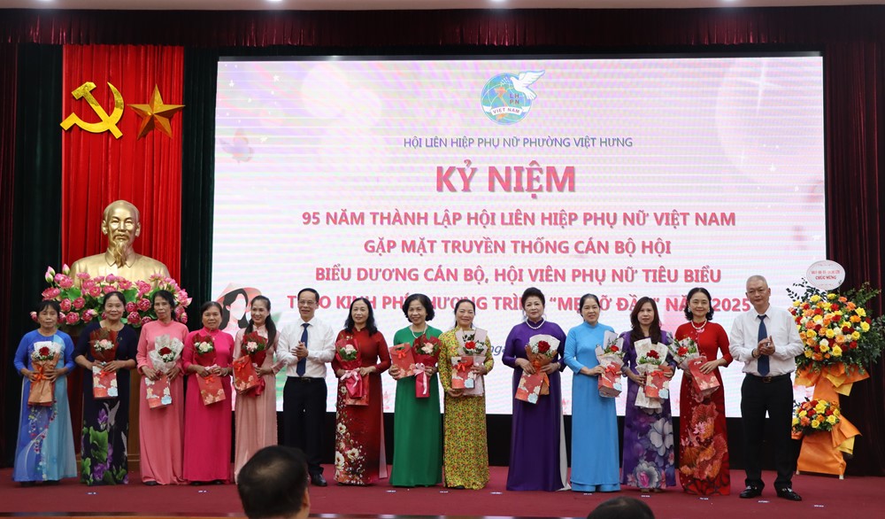 Hội LHPN phường Việt Hưng xây dựng tổ chức Hội vững mạnh toàn diện - ảnh 5