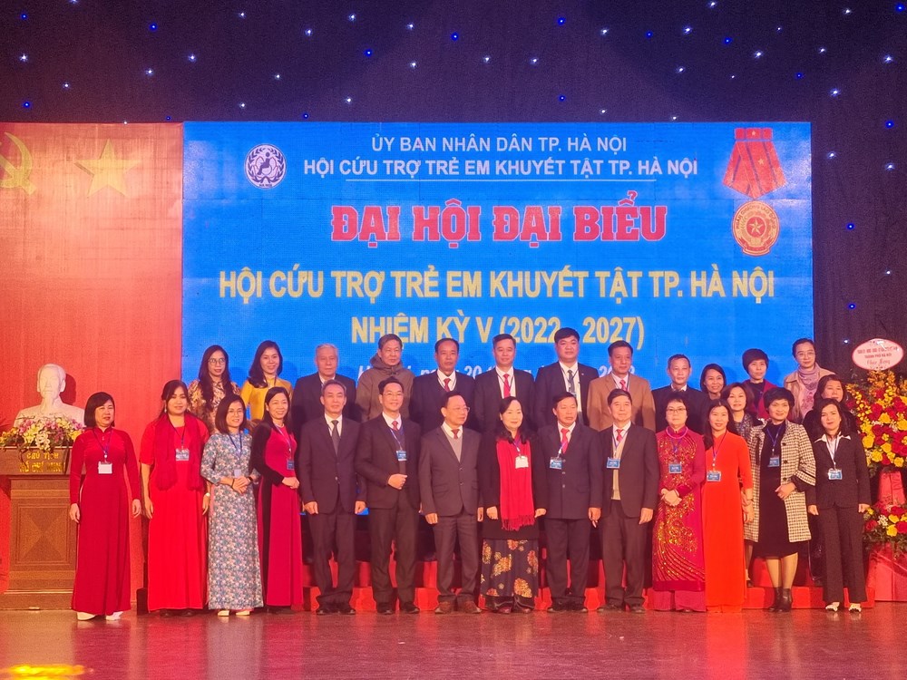 Hội Cứu trợ trẻ em khuyết tật TP Hà Nội tổ chức Đại hội Đai biểu lần thứ V nhiệm kỳ 2022 - 2027  - ảnh 3