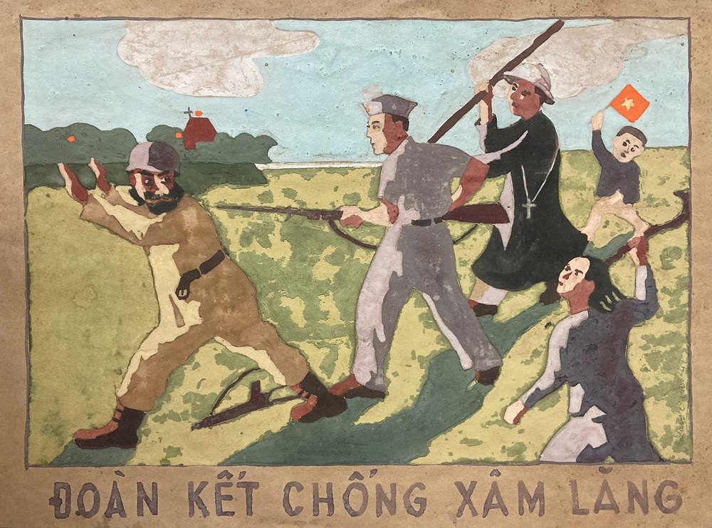 Triển lãm “Nghệ sĩ là Chiến sĩ” nhân kỷ niệm 80 năm Đề cương về Văn hóa Việt Nam - ảnh 1