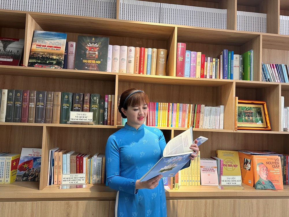 Hội LHPN thành phố Hà Nội khai trương phòng đọc sách - ảnh 8