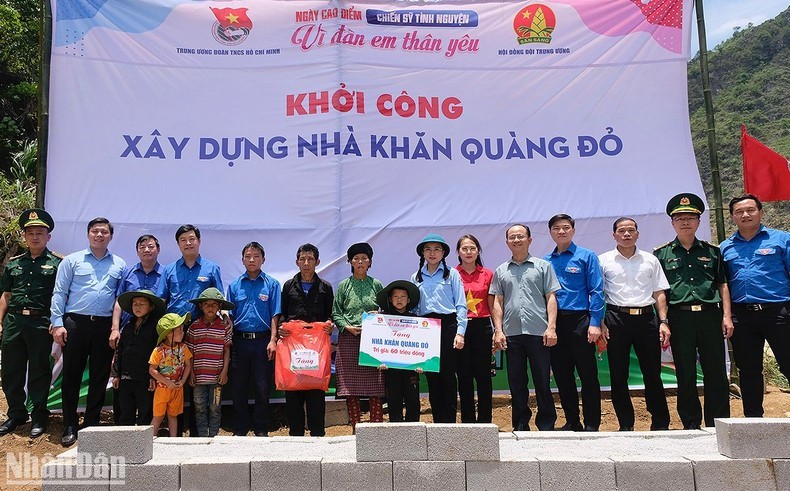 Khởi động hàng loạt công trình chăm lo thiếu nhi cả nước - ảnh 2