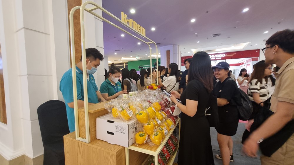 Trải nghiệm nông sản và sản phẩm Hàn Quốc tại Hà Nội - ảnh 2