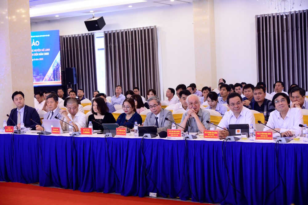 Quy hoạch huyện Mê Linh theo mô hình Một trục - hai cánh và 5 hành lang liên kết - ảnh 4