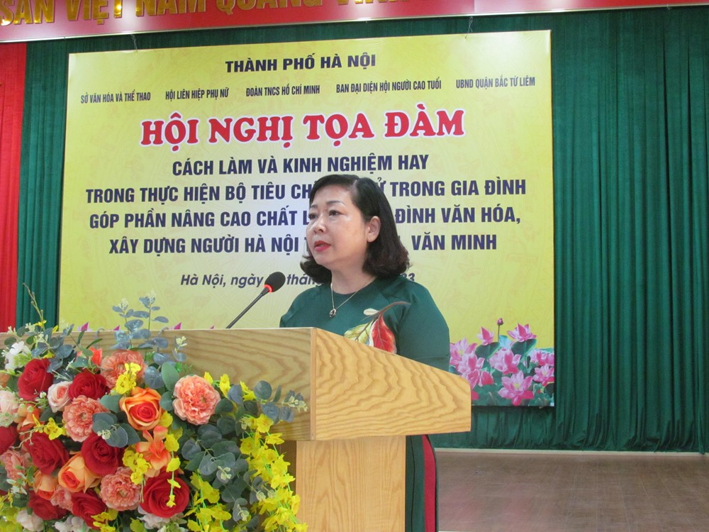 Lan tỏa kinh nghiệm xây dựng văn hóa ứng xử trong gia đình - ảnh 2