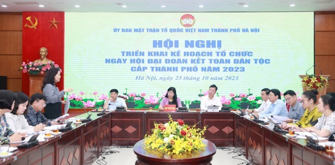 Ngày hội Đại đoàn kết cấp thành phố Hà Nội sẽ diễn ra trong 3 ngày - ảnh 1