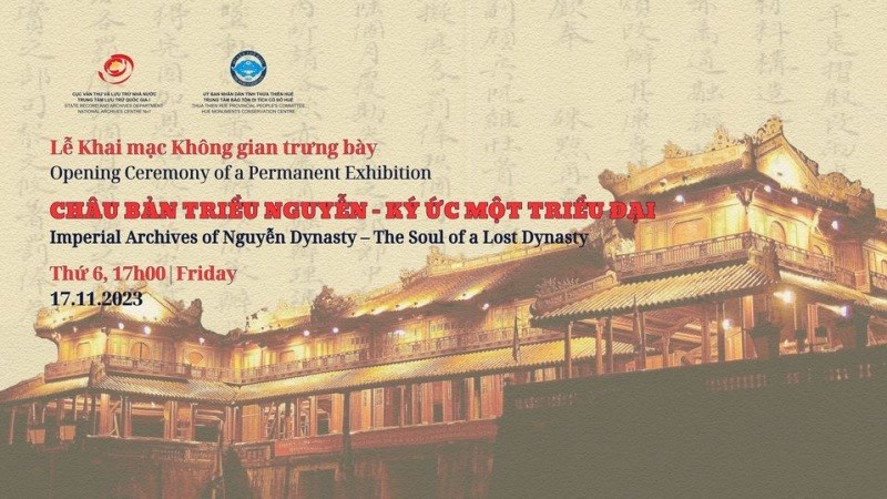 Sắp diễn ra trưng bày “Châu bản triều Nguyễn - Ký ức một triều đại” - ảnh 1