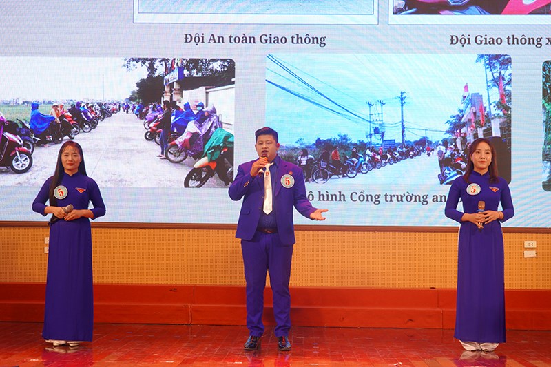 Sơ khảo Hội thi “Tuyên truyền viên giỏi tuyên truyền Quy tắc ứng xử nơi công cộng” năm 2023 tại 7 huyện của Hà Nội - ảnh 3