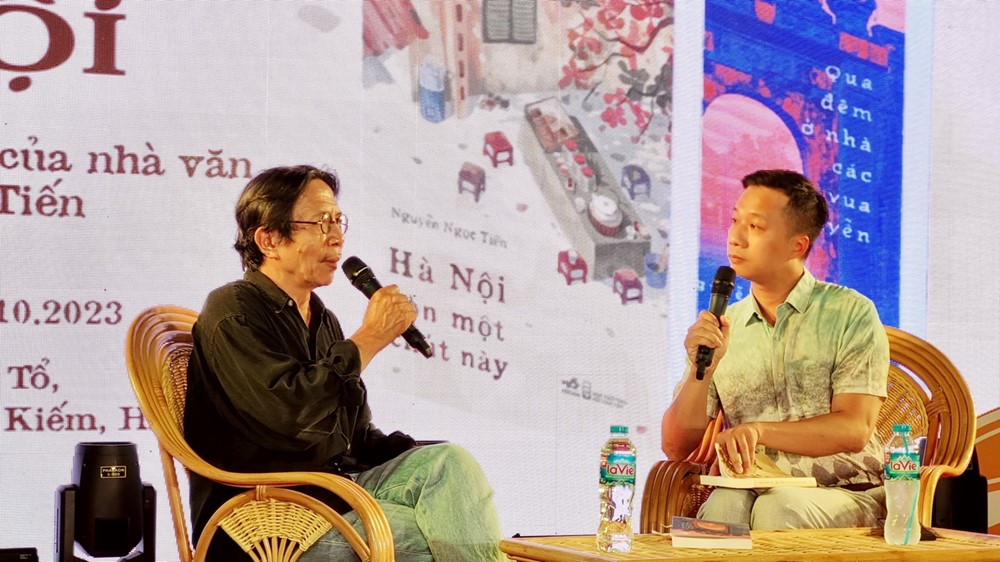 Nhà văn Nguyễn Ngọc Tiến: Hà Nội là nguồn cảm hứng bất tận - ảnh 1