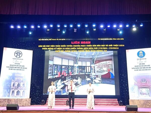 Thư viện Hà Nội đạt giải Xuất sắc Liên hoan Cán bộ thư viện toàn quốc năm 2024 - ảnh 1