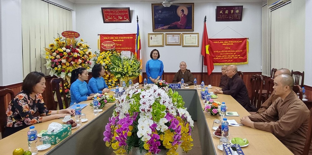  Hội LHPN Hà Nội chúc mừng Đại lễ Phật đản Phật lịch 2568 - Dương lịch 2024 - ảnh 2