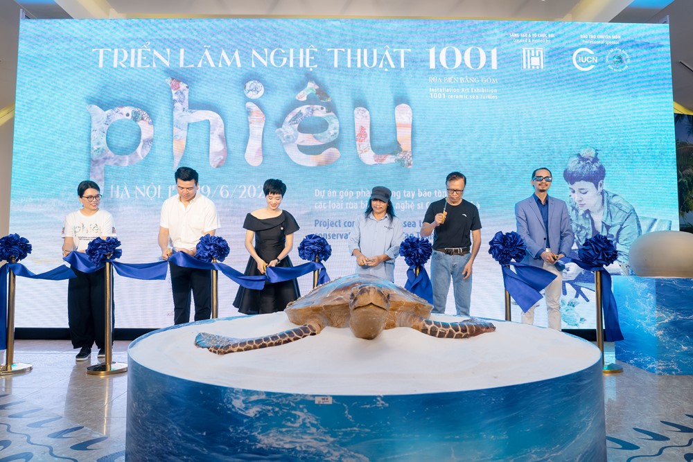 Khai mạc triển lãm nghệ thuật sắp đặt “Phiêu“ - ảnh 1