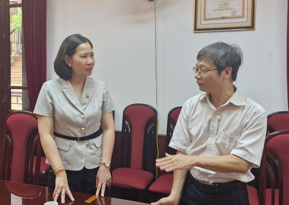 Lãnh đạo Hội LHPN Hà Nội đi thăm, chúc mừng nhân kỷ niệm 99 năm ngày Báo chí cách mạng Việt Nam - ảnh 2