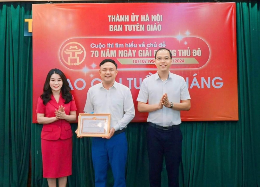 Trên 345 nghìn lượt tham gia giai đoạn 2 “Cuộc thi tìm hiểu về chủ đề 70 năm ngày Giải phóng Thủ đô“ - ảnh 1