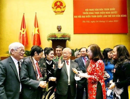 Tổng Bí thư Nguyễn Phú Trọng với sự nghiệp phát triển văn hóa Việt Nam - ảnh 1
