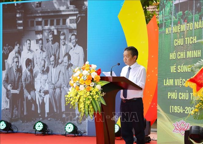 55 năm bảo tồn và phát huy giá trị Khu Di tích Chủ tịch Hồ Chí Minh tại Phủ Chủ tịch - ảnh 1