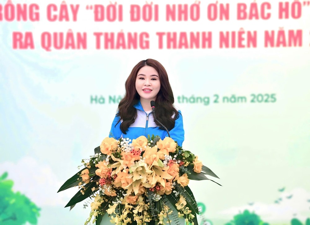 Thành Đoàn Hà Nội phát động “Tết trồng cây Đời đời nhớ ơn Bác Hồ” xuân Ất Tỵ  - ảnh 2