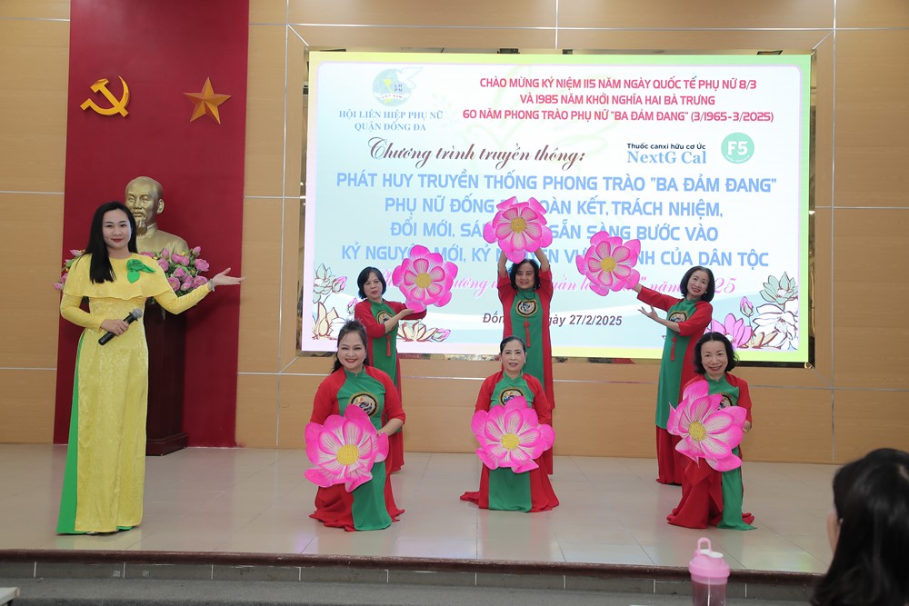 Phụ nữ Đống Đa phát huy truyền thống Ba đảm đang  - ảnh 7