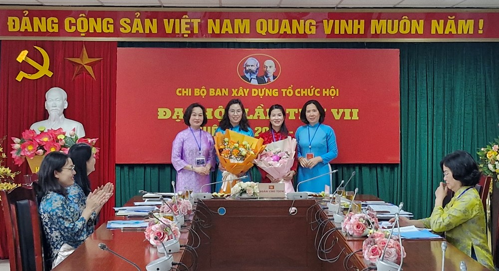 Đại hội Chi bộ Ban Xây dựng tổ chức Hội thành công tốt đẹp - ảnh 8