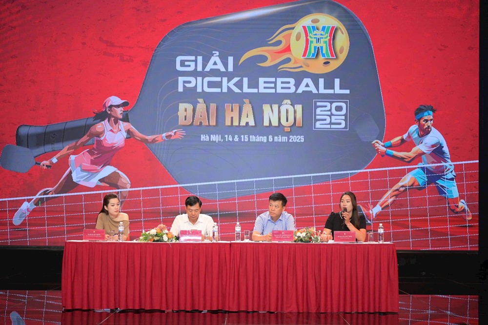  Tháng 6 sẽ diễn ra Giải Pickleball Đài Hà Nội 2025 - ảnh 3