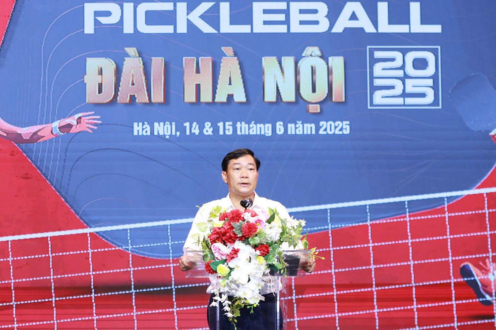  Tháng 6 sẽ diễn ra Giải Pickleball Đài Hà Nội 2025 - ảnh 1