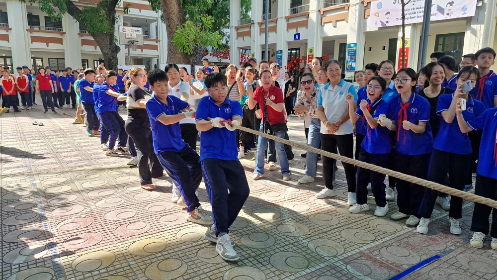 Ngày hội “Thể thao vì hạnh phúc gia đình - Không bạo lực” của phụ nữ Ba Đình - ảnh 6