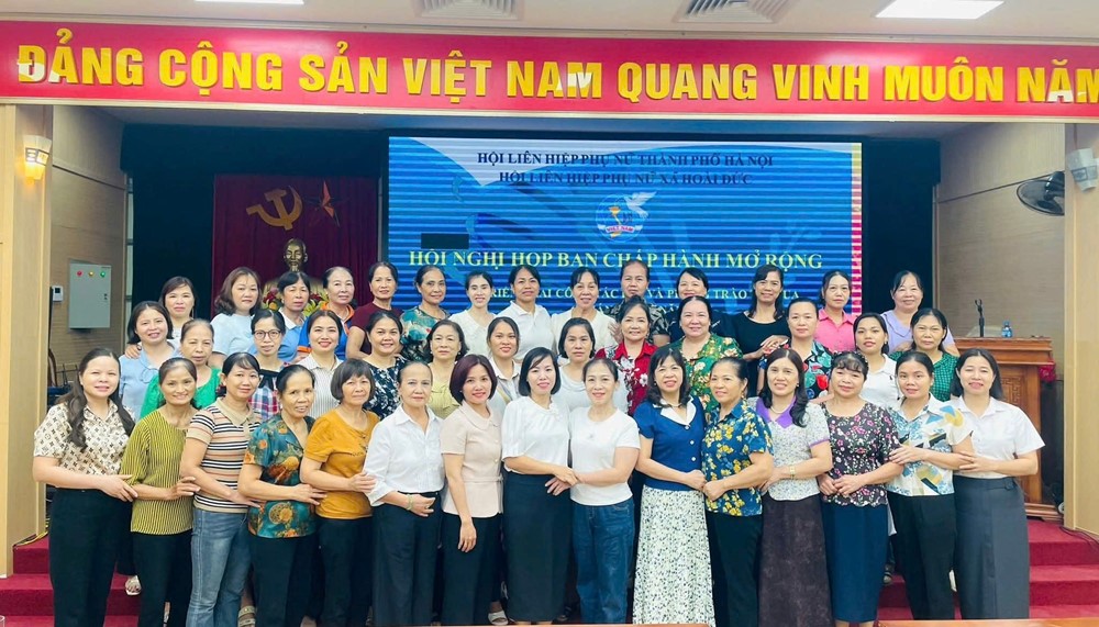 Hội LHPN xã Hoài Đức triển khai nhiệm vụ 6 tháng cuối năm  - ảnh 2