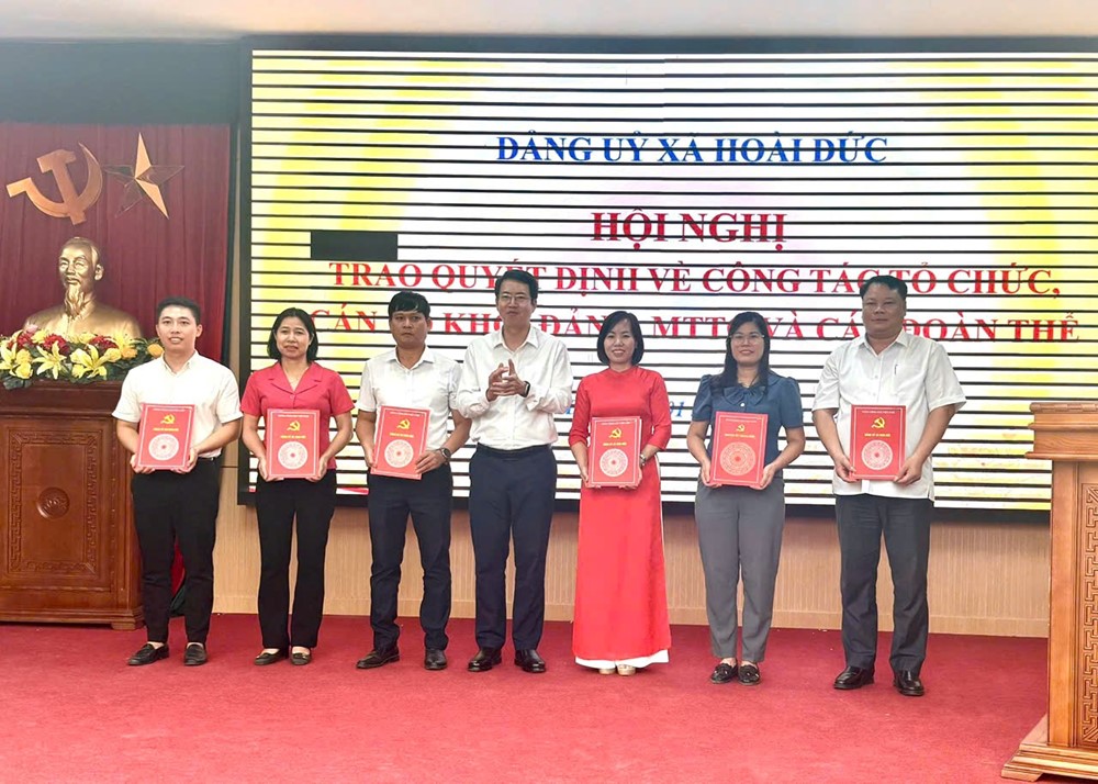 Hội LHPN xã Hoài Đức triển khai nhiệm vụ 6 tháng cuối năm  - ảnh 1