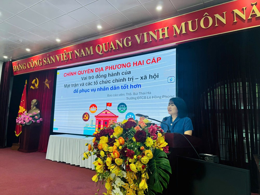  MTTQ phường Yên Hòa phát huy vai trò phục vụ nhân dân xây dựng phường ngày càng phát triển - ảnh 1