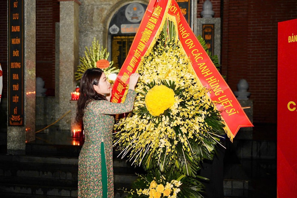 Phường Hai Bà Trưng tổ chức Lễ dâng hương tri ân nhân kỷ niệm ngày Thương binh liệt sĩ  - ảnh 4