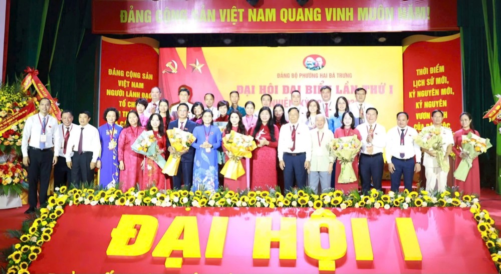  Phường Hai Bà Trưng: Đồng sức, đồng lòng thực hiện thắng lợi nhiệm vụ chính trị trong nhiệm kỳ tới - ảnh 6