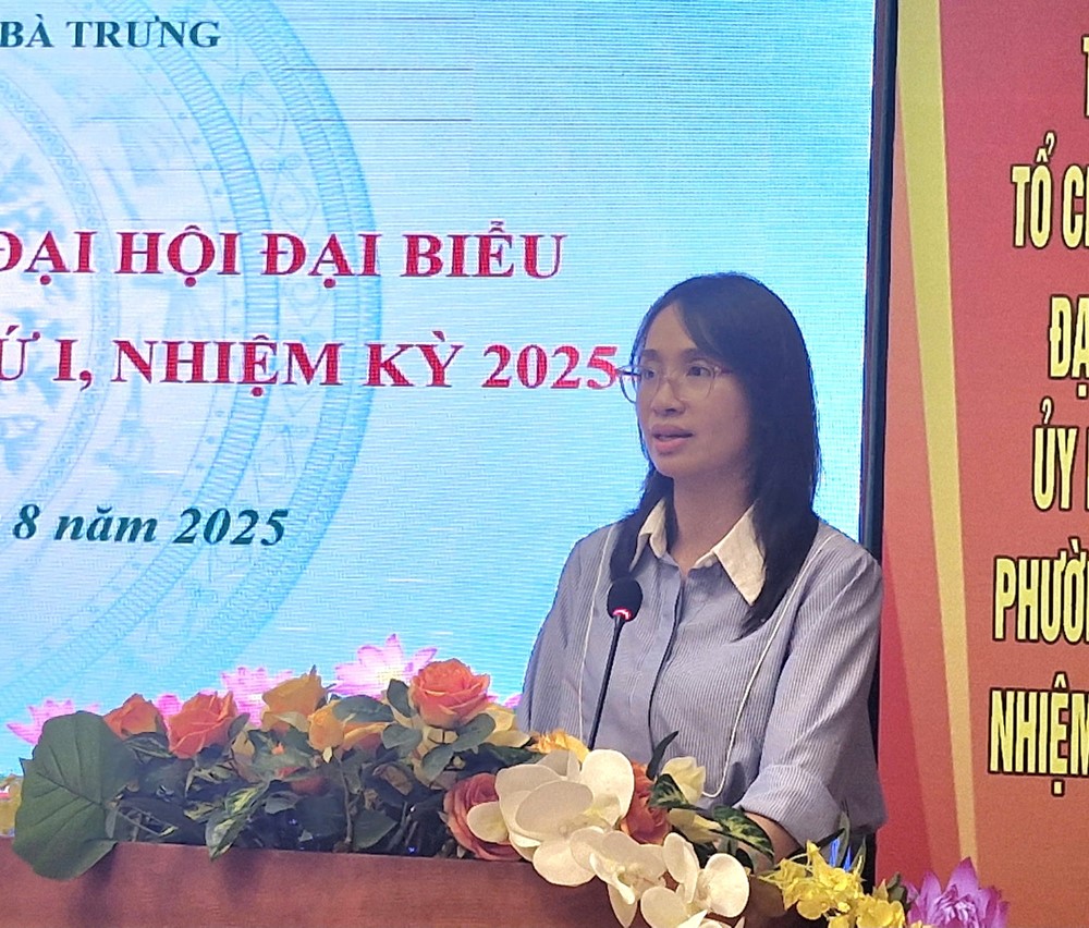 Triển khai nhiệm vụ Đại hội Đại biểu phụ nữ phường Hai Bà Trưng lần thứ I, nhiệm kỳ 2025-2030 - ảnh 1
