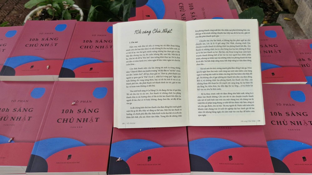 “10h sáng Chủ Nhật”  - Tản văn chứa đựng tình người của nhà báo Tô Phán - ảnh 2