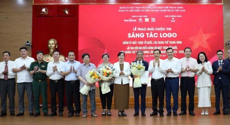 Trao giải Cuộc thi sáng tác logo Đảng bộ Mặt trận Tổ quốc, các đoàn thể Trung ương - ảnh 1