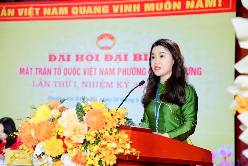 Đại hội đại biểu MTTQ Việt Nam phường Hai Bà Trưng lần thứ I thành công tốt đẹp  - ảnh 3