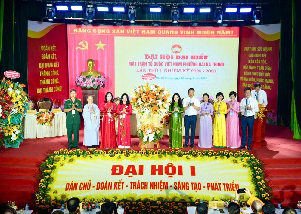 Đại hội đại biểu MTTQ Việt Nam phường Hai Bà Trưng lần thứ I thành công tốt đẹp  - ảnh 2