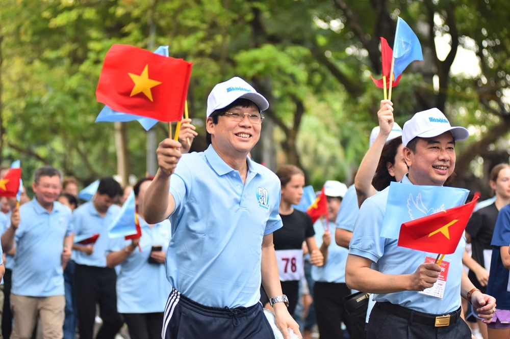 Lan tỏa thông điệp vì hòa bình, nâng tầm phong trào thể thao Thủ đô - ảnh 10