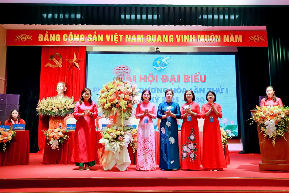  Tổ chức thành công Đại hội đại biểu Phụ nữ xã Dương  Hoà lần thứ I - ảnh 1