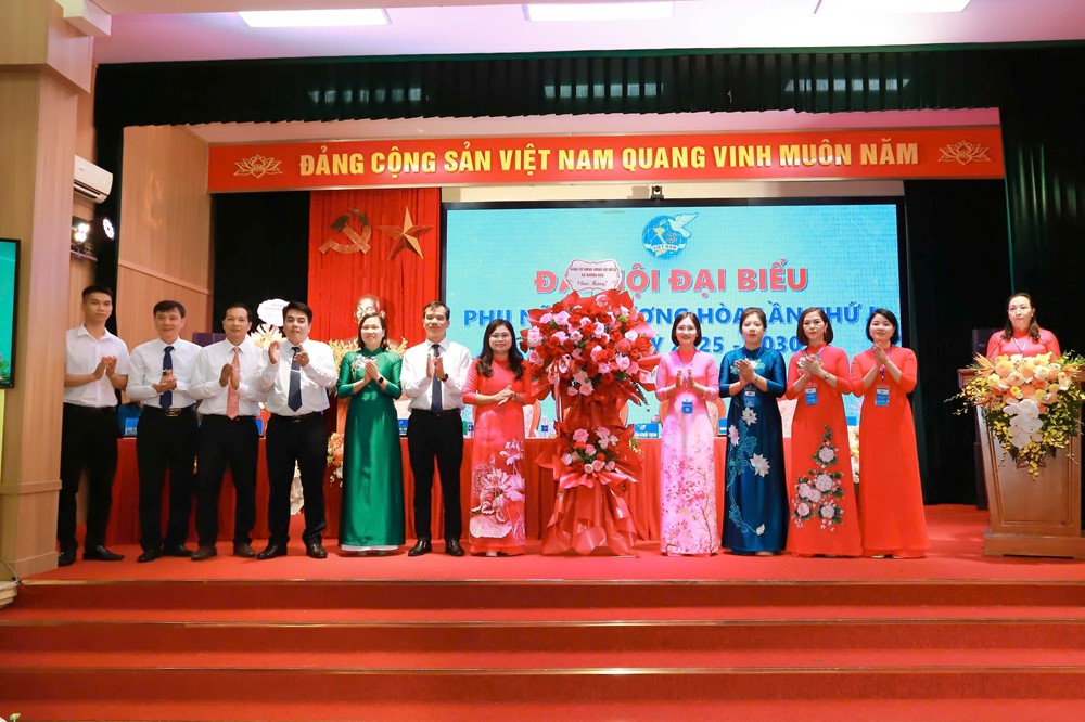  Tổ chức thành công Đại hội đại biểu Phụ nữ xã Dương  Hoà lần thứ I - ảnh 2