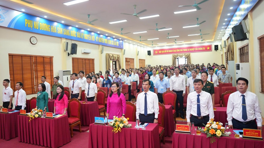  Tổ chức thành công Đại hội đại biểu Phụ nữ xã Dương  Hoà lần thứ I - ảnh 3