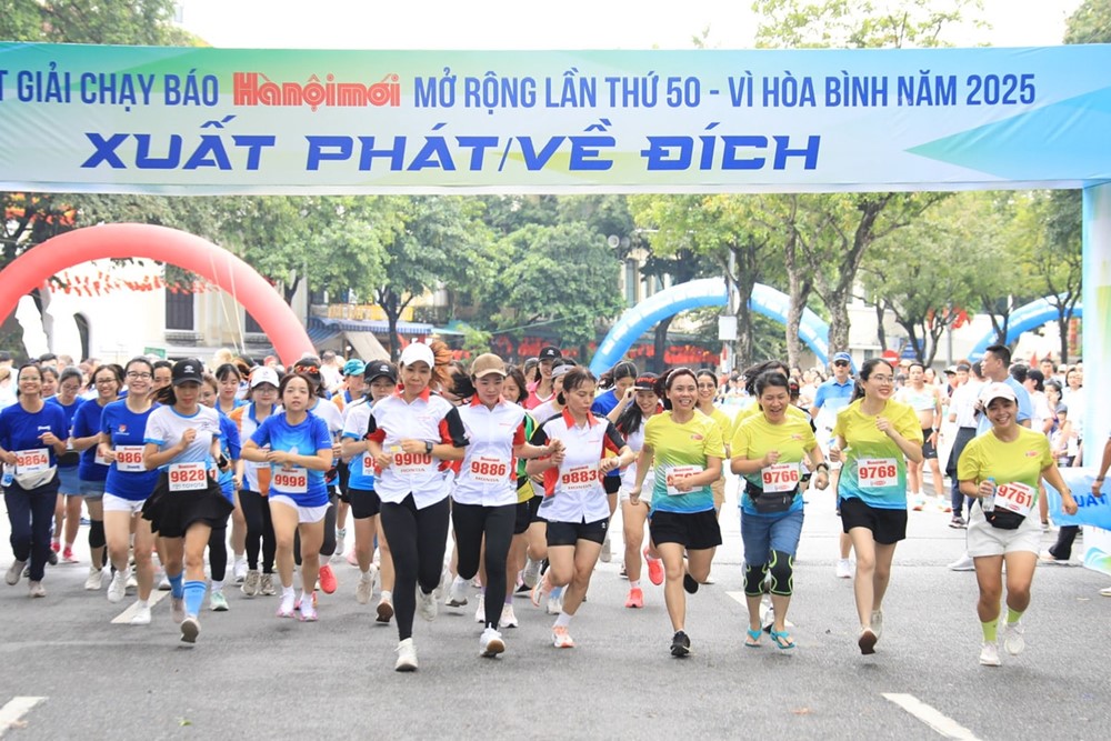 Lan tỏa thông điệp vì hòa bình, nâng tầm phong trào thể thao Thủ đô - ảnh 14