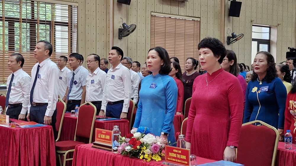  Tổ chức thành công Đại hội đại biểu phụ nữ xã An Khánh lần thứ I - ảnh 1
