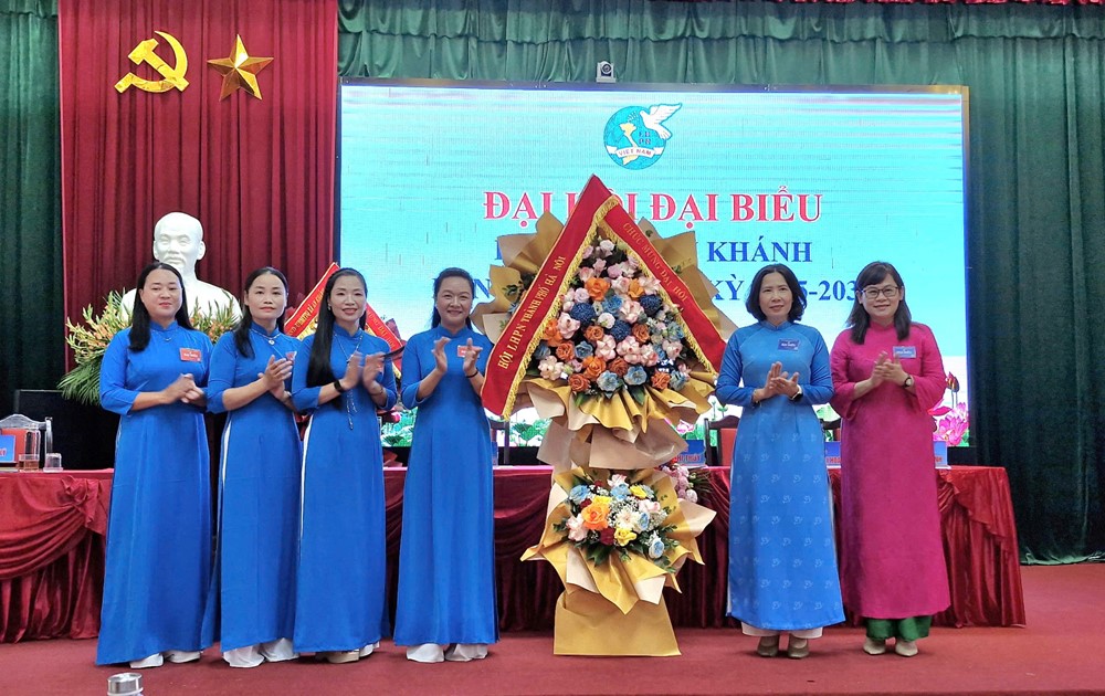  Tổ chức thành công Đại hội đại biểu phụ nữ xã An Khánh lần thứ I - ảnh 2