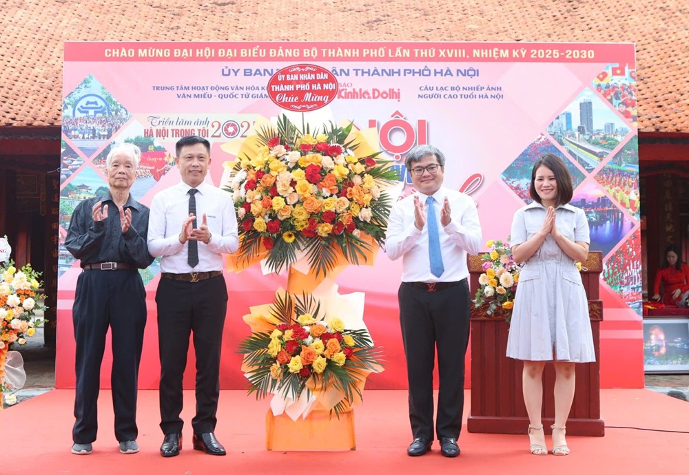 Triển lãm ảnh “Hà Nội trong tôi” 2025: Lan tỏa nét đẹp văn hóa của người Thủ đô - ảnh 3