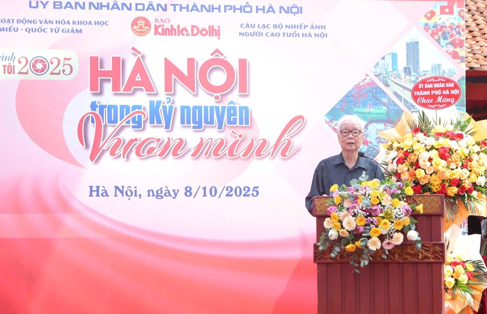Triển lãm ảnh “Hà Nội trong tôi” 2025: Lan tỏa nét đẹp văn hóa của người Thủ đô - ảnh 4