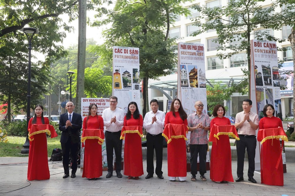 Khai mạc trưng bày “Quy hoạch, kiến trúc khu phố cũ Hà Nội“ - ảnh 1