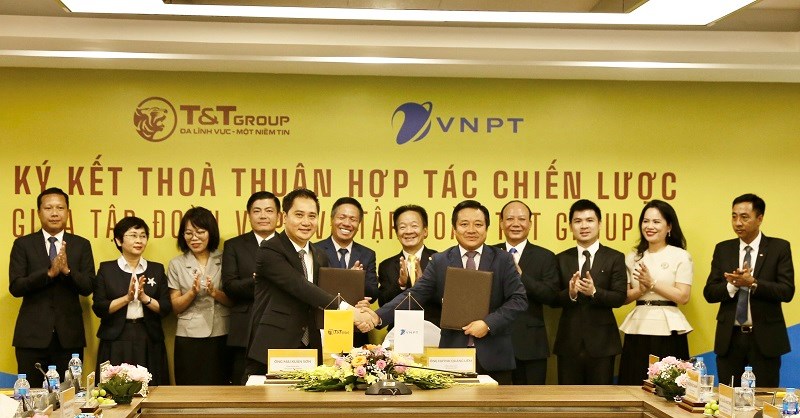 Tập đoàn T&T Group hợp tác chiến lược toàn diện với Tập đoàn VNPT - ảnh 1
