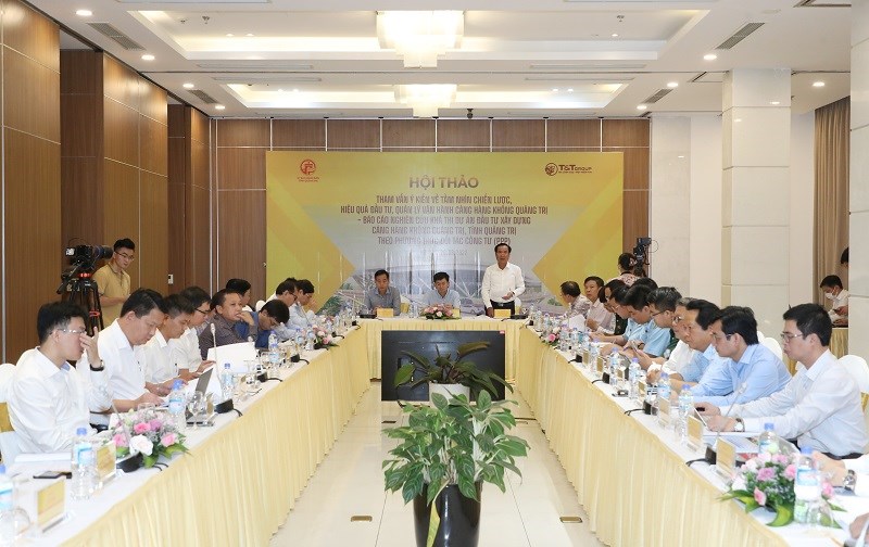  Kết nối với các trục phát triển kinh tế để tăng tính khả thi dự án sân bay Quảng Trị - ảnh 1